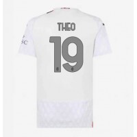 AC Milan Theo Hernandez #19 Bortedrakt Dame 2023-24 Kortermet